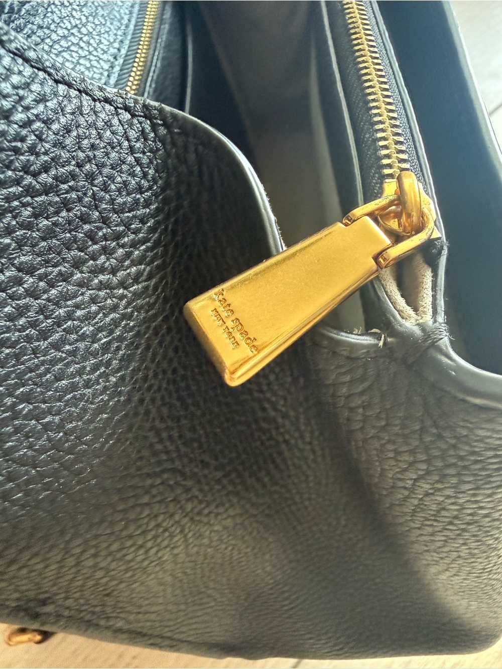 Kate Spade Gramercy Medium Convertible Shoulder Bag Black - Picture 7 of 14
